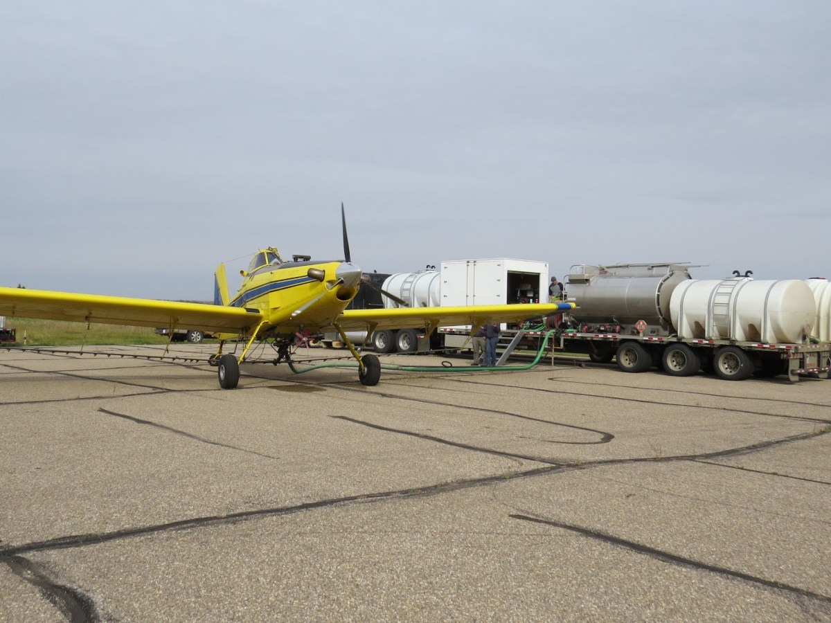 YVG Hosts Aerial Crop Spraying In Vermilion River&nbsp;County