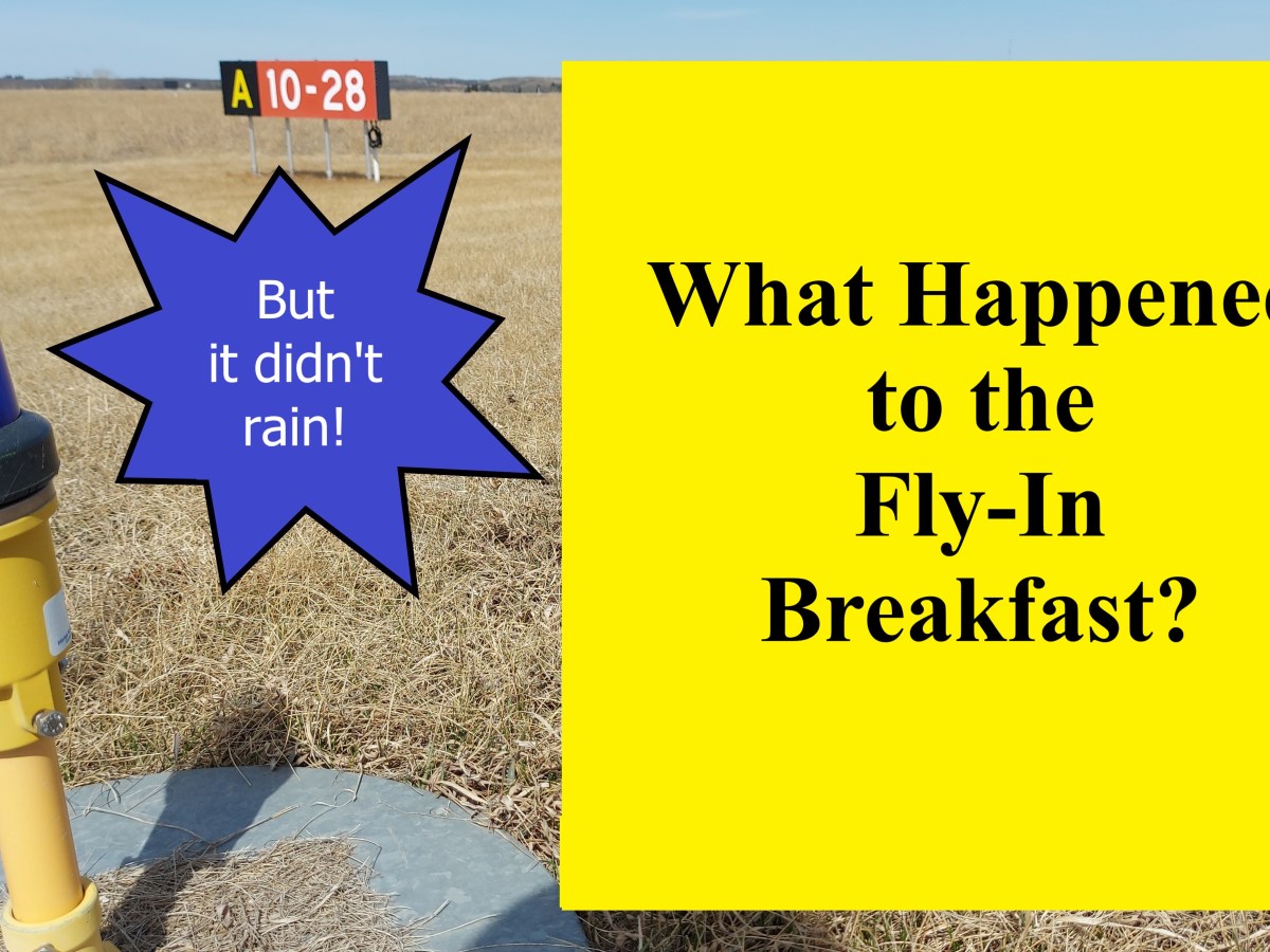 Fly-In Pancake Breakfast